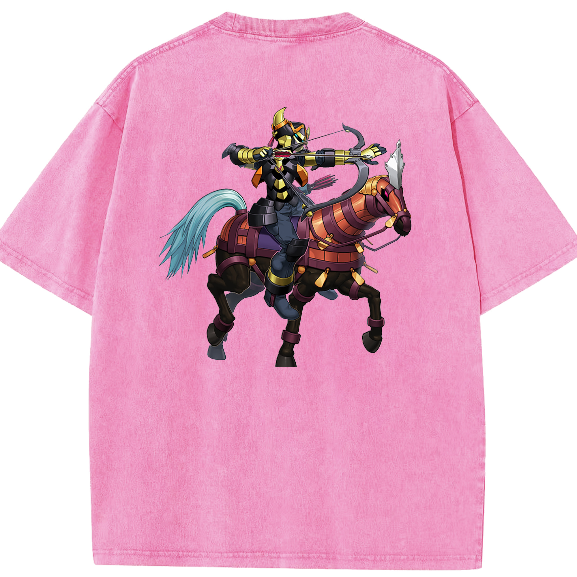 （画像用） 遊☆戯☆王 Yu-Gi-Oh! 綿100% ヴィンテージ風 半袖Tシャツ（背面プリント）